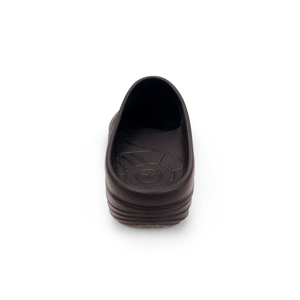 Aetrex Women's Bondi Orthotic Clogs - Black | USA 1B2BTI2